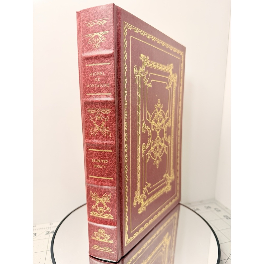 Michel de Montaigne Twenty-Nine Essays Franklin Library 1982 Collector Edition